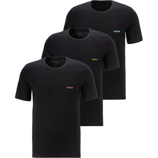 Hugo Boss 3 PACK - pánské triko HUGO Regular Fit 50480088-005