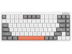 Tracer FINA 84 Mechanical Keyboard White/Grey (Outemu Red Switch)