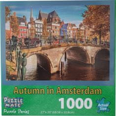 PUZZLE MATE Puzzle AUTUMN IN AMSTERDAM 1000 ks