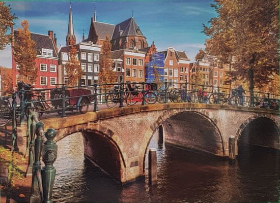 PUZZLE MATE Puzzle AUTUMN IN AMSTERDAM 1000 ks