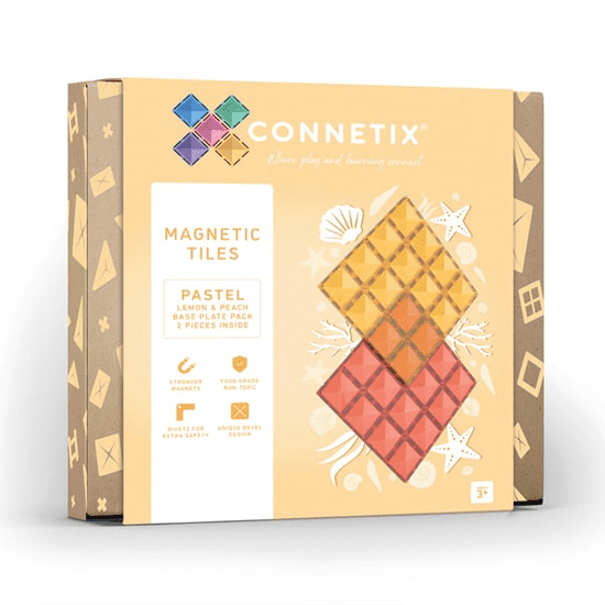 Connetix Tiles Connetix Základny pastel