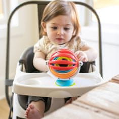 Baby Einstein Hračka aktivní s přísavkou Sticky Spinner 3m +