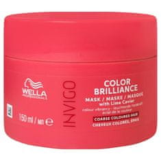 Wella Invigo Brilliance Mask - posilující maska pro husté vlasy, 150ml, intenzivně vlasy hydratuje