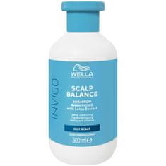 Wella Invigo Scalp Balance - šampon čistící na pokožku hlavy, 300ml, důkladně čistí pokožku hlavy