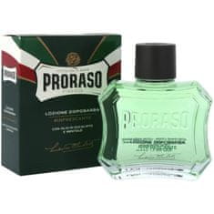 Proraso Refreshing Aftershave - eukalyptová voda po holení, 100ml, intenzivně hydratuje a vyživuje pokožku