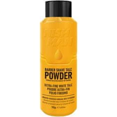 NISHMAN Barber Talc Powder - kadeřnický mastek, 180g pro muže, zklidňuje a zklidňuje pokožku po holení či depilaci