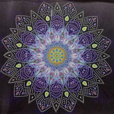 Norimpex Diamantové malování 7D Modrá mandala 30x30cm