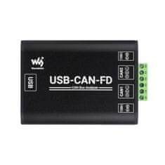 Waveshare Průmyslový dvoukanálový adaptér USB-CAN FD - rozhraní a analyzátor dat