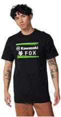 FOX triko FOX X KAWASAKI Premium 24 černo-bílo-zelené M