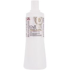 Wella Blondor Freelights emulze 12% 1000ml oxidant/aktivátor barev, má vliv na výživu vlasů