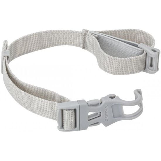 Vaude Chest belt 15 mm - hrudní popruh pro batohy, šedá