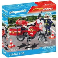 Playmobil 71466 Hasičské morotka na místě nehody