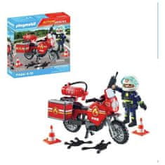 Playmobil 71466 Hasičské morotka na místě nehody