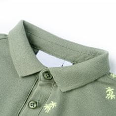 Greatstore Dětská polokošile khaki 128