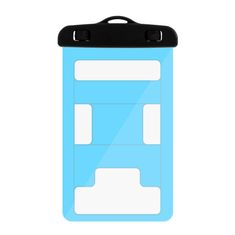 TopQ Univerzální vodotěsné pouzdro na mobil Typ 2 modré