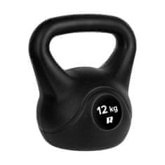 Rebel RBA-2316 ACTIVE Kettlebell 12 kg černá