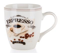 Hrnek 240ml ESPRESSO dekor 2, keramický