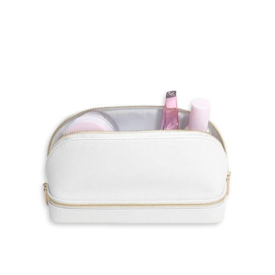 Stackers , 2 v 1 Taška na kosmetiku a šperky Cosmetic and Jewellery Bag White Pebble | bílá 76197