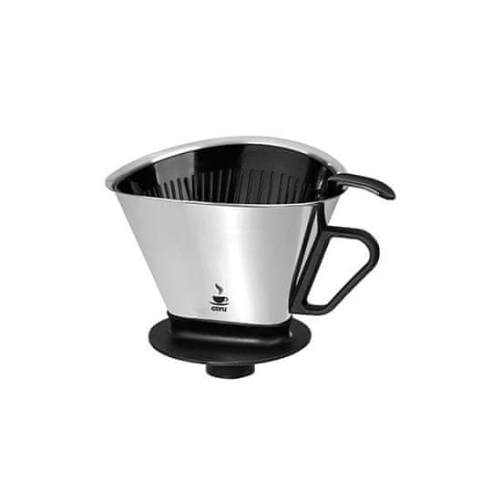 Gefu Angelo Roz 4 Black Coffee Dripper Steel