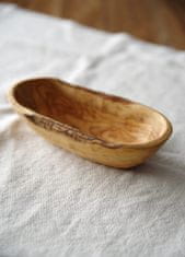 Hendi Podlouhlá miska z olivového dřeva, HENDI, 205x95x(H)50mm - 505335