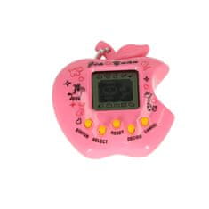 WOWO Elektronická Hračka Tamagotchi s Růžovým Jablkem - Interaktivní Hra pro Děti