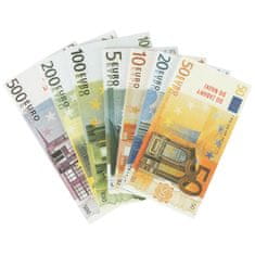 WOWO Vzdělávací Hračka ALEXANDER Euro Peníze s 119 prvky pro děti 3+ let