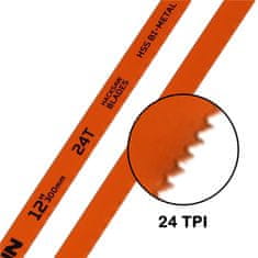 KIK KX4824 Bimetalový pilový list na řezání dřeva 300x12mm