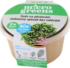 AUR Microgreens - kouzelná zahrádka, mikro bylinky - 2x semínka červené zelí