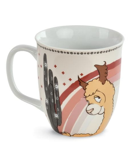 Nici NICI hrníček Lama Al & Chic Paka 420ml, porcelán