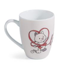 Nici NICI hrníček Kočička "Celebrate Love" 310ml, porcelán, v dárkové krabičce 