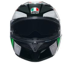 AGV K3 E2206 MPLK WING BLACK/ITALY vel. M