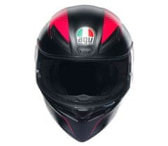 AGV K1 S E2206 WARMUP BLACK/PINK vel. XS