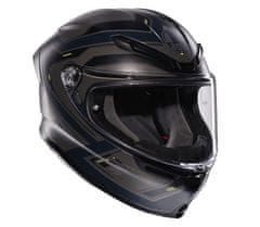 AGV K6 E2206 MPLK ENHANCE MATT GREY/YELLOW FLUO vel. S