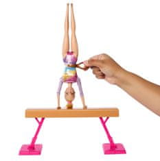 Mattel Barbie Gymnastka na kladině HRG52