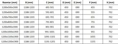 Mexen Roma sprchový kout 120x100, kyvný, čiré sklo, chrom + vanička (854-120-100-01-00-4010)