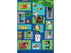 Carbotex Dětské povlečení Minecraft Figure 140x200 + 70x90 cm