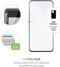 FIXED ochranné sklo Full-Cover pro Samsung Galaxy A55 5G, lepení přes celý displej, černá