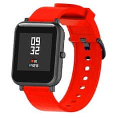 BStrap Silicone V4 řemínek na Xiaomi Amazfit GTR Mini, red