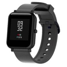 BStrap Silicone V4 řemínek na Xiaomi Amazfit GTR Mini, black