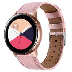 BStrap Leather Italy řemínek na Xiaomi Amazfit GTR Mini, pink