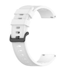 BStrap Silicone V3 řemínek na Xiaomi Amazfit GTR Mini, white