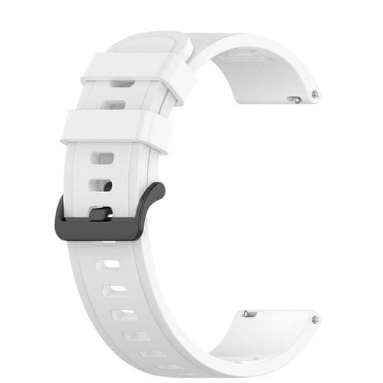 BStrap Silicone V3 řemínek na Xiaomi Amazfit GTR Mini, white