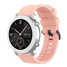 BStrap Silicone V3 řemínek na Xiaomi Amazfit GTR Mini, sand pink