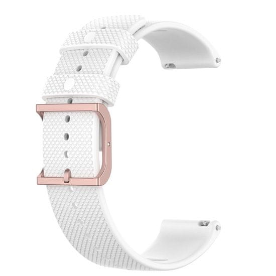 BStrap Silicone Rain řemínek na Xiaomi Amazfit GTR Mini, white