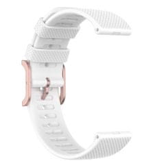 BStrap Silicone Rain řemínek na Xiaomi Amazfit GTR Mini, white