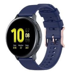 BStrap Silicone Rain řemínek na Xiaomi Amazfit GTR Mini, dark blue