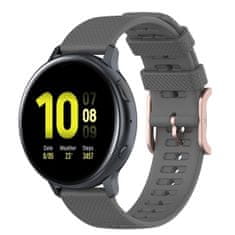 BStrap Silicone Rain řemínek na Xiaomi Amazfit GTR Mini, dark gray