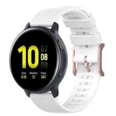 BStrap Silicone Rain řemínek na Xiaomi Amazfit GTR Mini, white