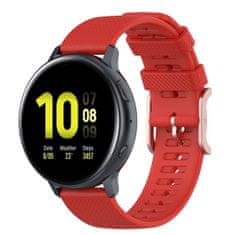 BStrap Silicone Rain řemínek na Xiaomi Amazfit GTR Mini, red