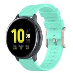 BStrap Silicone Rain řemínek na Xiaomi Amazfit GTR Mini, teal